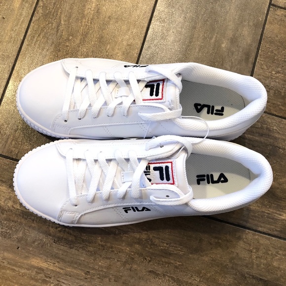 ✨FLASH SALE✨ fila redmond sneaker white navy & red - Picture 7 of 11